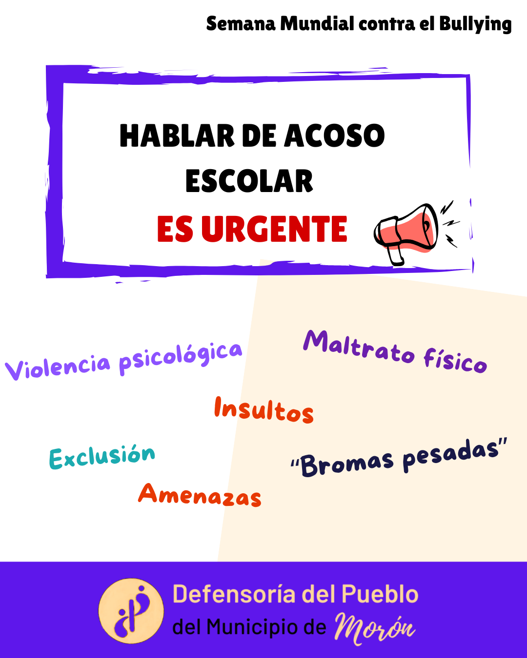 Semana Mundial contra el Bullying